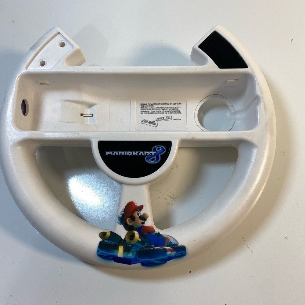 Power A Mario Kart‎ 8 Racing Wheel for Nintendo Wii WiiU